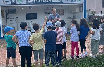 Kocaeli'de nehrin çocukları risklere karşı