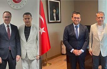 Küresel Gazeteciler Konseyi’nden Kanada’da önemli temaslar