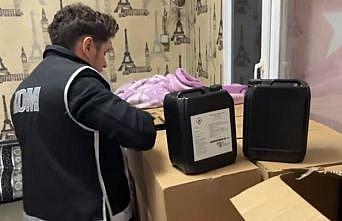 3 bin 626 litre alkole Çengel!