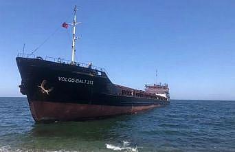 Bursa'da karaya oturan kargo gemisi yüzdürülecek