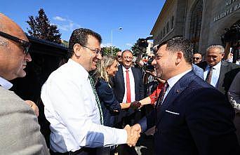 Ekrem İmamoğlu, Başkan Arı'yı ziyaret etti