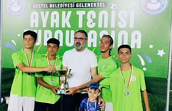Kestel’de ayak tenisi coşkusu