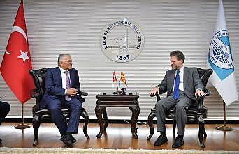 Kuzey Makedonya Cumhuriyeti Ankara Büyükelçisi Manasijevski’den Başkan Büyükkılıç’a ziyaret