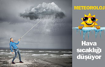 Meteoroloji: Hava sıcaklığı düşüyor
