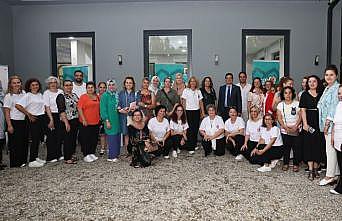 Olgun gençlerin el emeği eserleri yıl sonu sergisinde