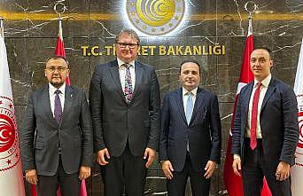 Ukrayna ile ikili ticari ilişkiler görüşüldü