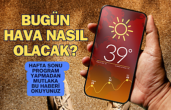 Bugün Hava Nasıl Olacak?