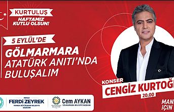 CENGİZ KURTOĞLU, 5 EYLÜL’DE GÖLMARMARA’DA