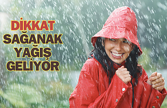 DİKKAT! Sağanak yağış geliyor!