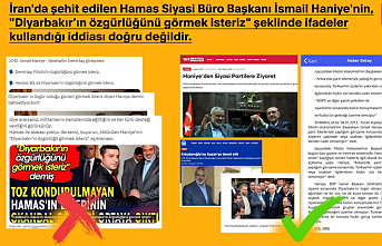 'Haniye' iddialarına İletişim'den yalanlama