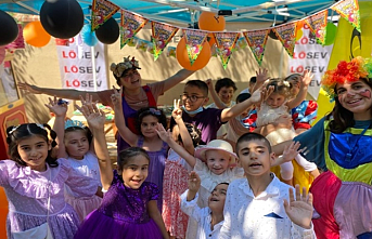 Lösemili çocuklar yeni yaşlarını Lösev ailesi ile kutladı