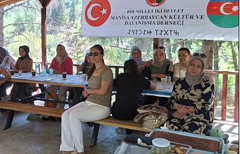 Manisa Azerbaycan Kültür ve Dayanışma Derneği Kadın Kolları piknikte buluştu