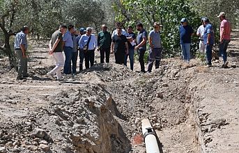 Manisa'da 2 bin 100 dekar arazi Öveçli ile suya kavuşacak