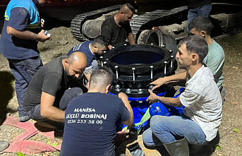 Manisa'da 32 yıllık vanalar değiştirildi