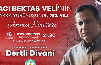 Manisa'da Hacı Bektaş Veli’yi anma konseri