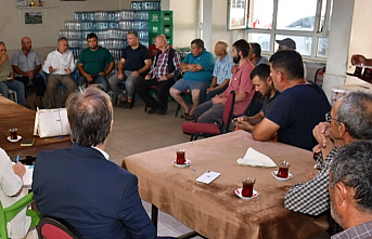 Manisa Yuntdağı'nda üreticinin sorunları dinlendi