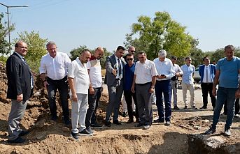 Manisa’nın eski altyapısı yenileniyor, altyapı seferberliği devam ediyor Başkan Zeyrek, “Ben kimsenin evinin suyunun kesilmesini asla istemem”