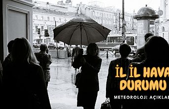 Meteoroloji il il hava durumunu açıkladı