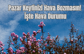Pazar Keyfinizi Hava Bozmasın! İşte Hava Durumu