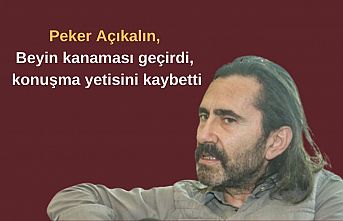 Peker Açıkalın, Beyin kanaması geçirdi, konuşma yetisini kaybetti