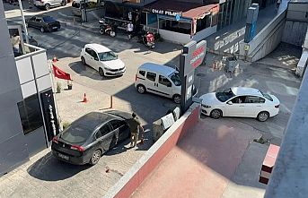 Sorumsuz sürücünün yaptığı pes dedirtti
