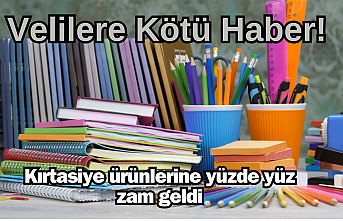 Velilere Kötü Haber! Kırtasiye ürünlerine yüzde yüz zam geldi
