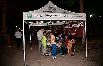 Büyükşehir’inden Mevlit Kandil’inde Helva İkramı