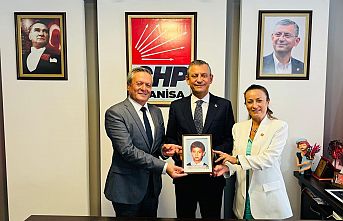 CHP GENEL BAŞKANI ÖZGÜR ÖZEL BABA OCAĞINDA 