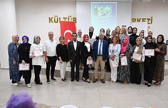 Diksiyon Atölyesi’ni tamamlayan kursiyerler sertifikalarını aldı
