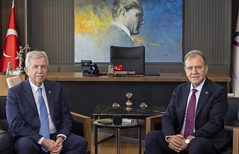 Mansur Yavaş'tan Başkan Seçer'e ziyaret