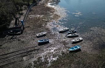 Sapanca Gölü’nün son hali böyle görüntülendi