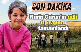 SON DAKİKA! Narin Güran’ın adli tıp raporu tamamlandı
