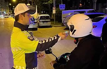 Trafikte 475 bin araca/sürücüye işlem