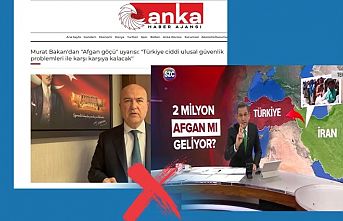 'Afganlar sınırdan geçiyor' iddialarına İletişim'den yalanlama