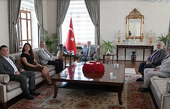 BAŞKAN BALABAN’DAN VALİ ÖZKAN’A HAYIRLI OLSUN ZİYARETİ