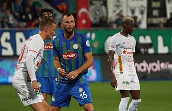 Çaykur Rİzespor 5 maç sonra kazandı