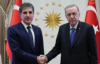 Cumhurbaşkanı Erdoğan Barzani ile görüştü