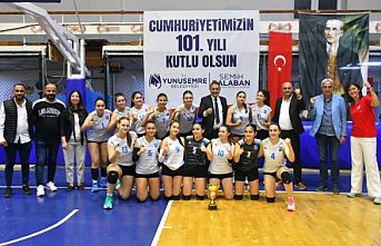 FİLEDE CUMHURİYET KUPASI ŞAMPİYONU YUNUSEMRE