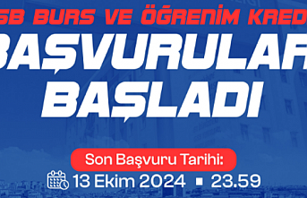 Gençlik ve Spor Bakanlığı burs/kredi başvuruları başladı