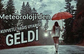 Meteoroloji'den Kuvvetli Yağış Uyarısı Geldi