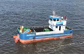 'Safinaz-1' İzmir Körfezi mesaisinde
