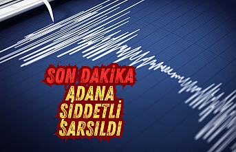 SON DAKİKA! ADANA'DA ŞİDDETLİ DEPREM