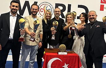 Türk kuaförleri İtalya’da dünya şampiyonu oldu