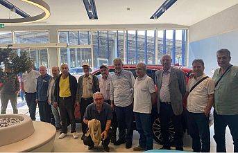 65 yaş üstü çınarların TOGG keyfi