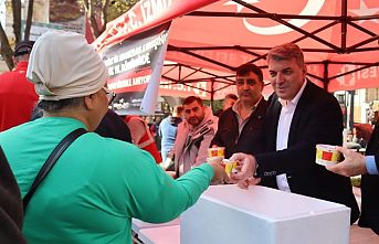 Ata'nın sevdiği yemekler ikram edildi