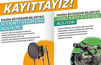Büyükşehir’den Ücretsiz Video ve Ses Kayıt Stüdyosu Desteği