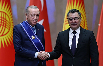 Cumhurbaşkanı Erdoğan'a Manas Nişanı!