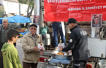 Manisa'dan şehit polis Hasan Akoral'a anma