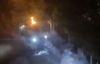 Polis Aracına Saldırı