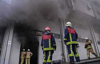 Sünger İmalathanesinde Yangın